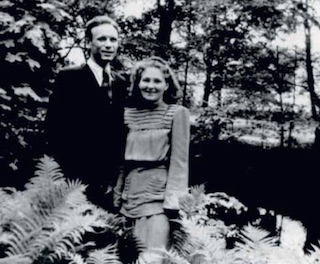 Константин Воробьев с женой Верой Дзенис