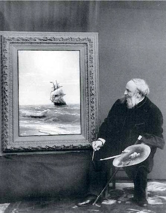 И. К. Айвазовский и его работа «Парусник в море». 1887