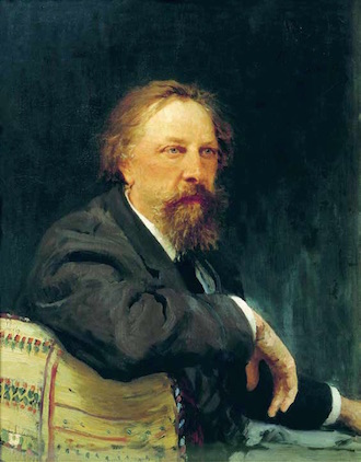И. Е. Репин. Портрет А. К. Толстого. 1879
