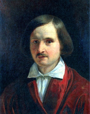 Портрет Н.В. Гоголя. Неизвестный художник. Копия с оригинала Ф.И. Моллера. 1841 г.