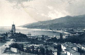 Вид на Ялту. Середина XIX века